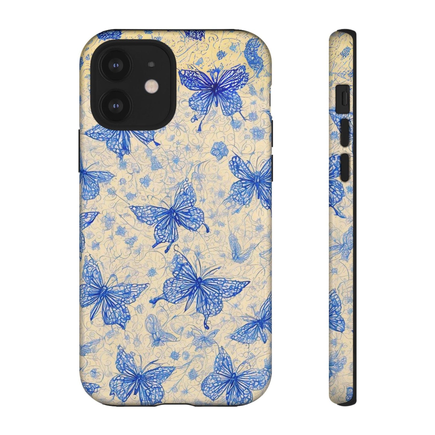 Tough Cellphone Case :" Eclectic Elegance Phone Case Collection" ( Butterflies patterns)