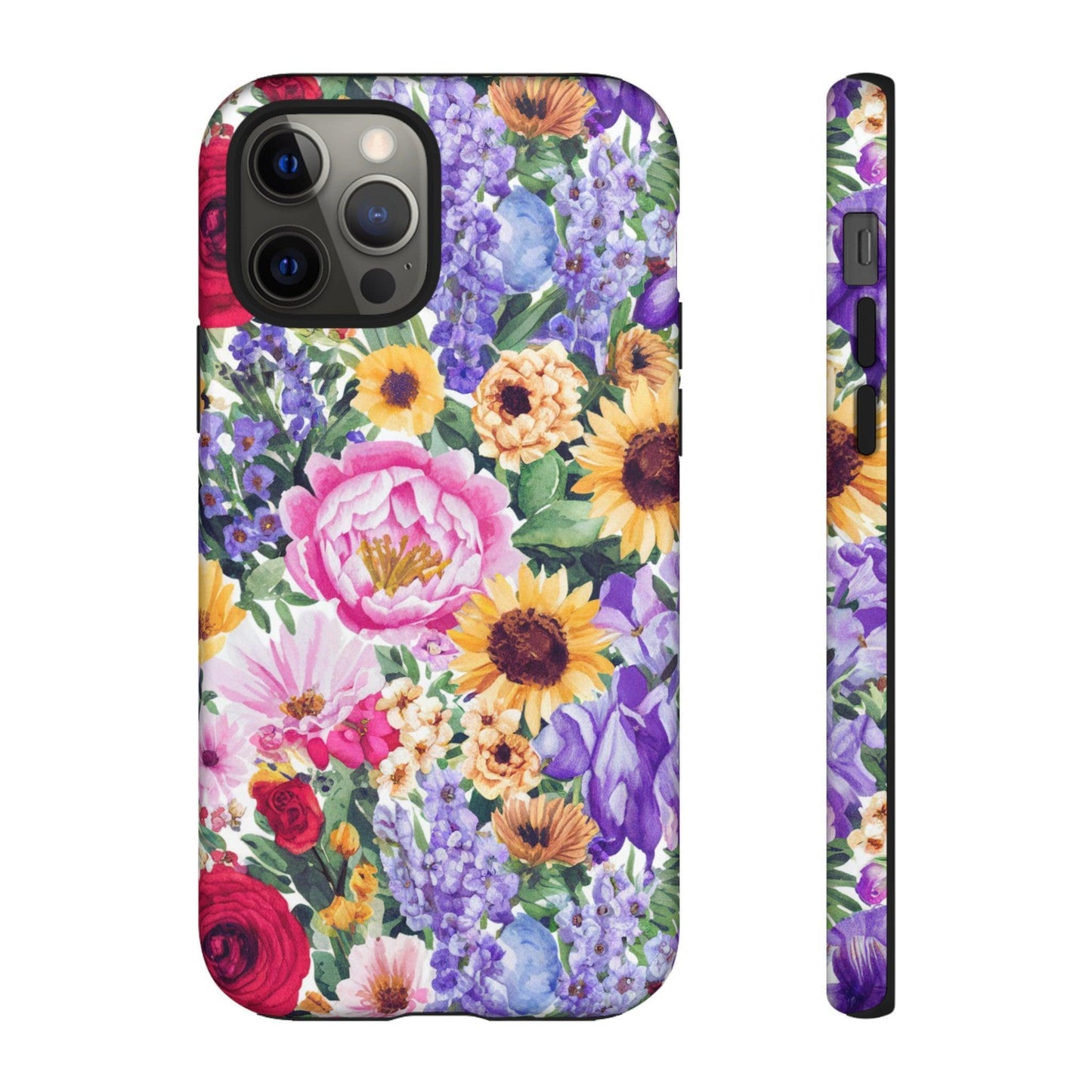 Tough Cellphone Case :" Eclectic Elegance Phone Case Collection" ( Floral patterns)