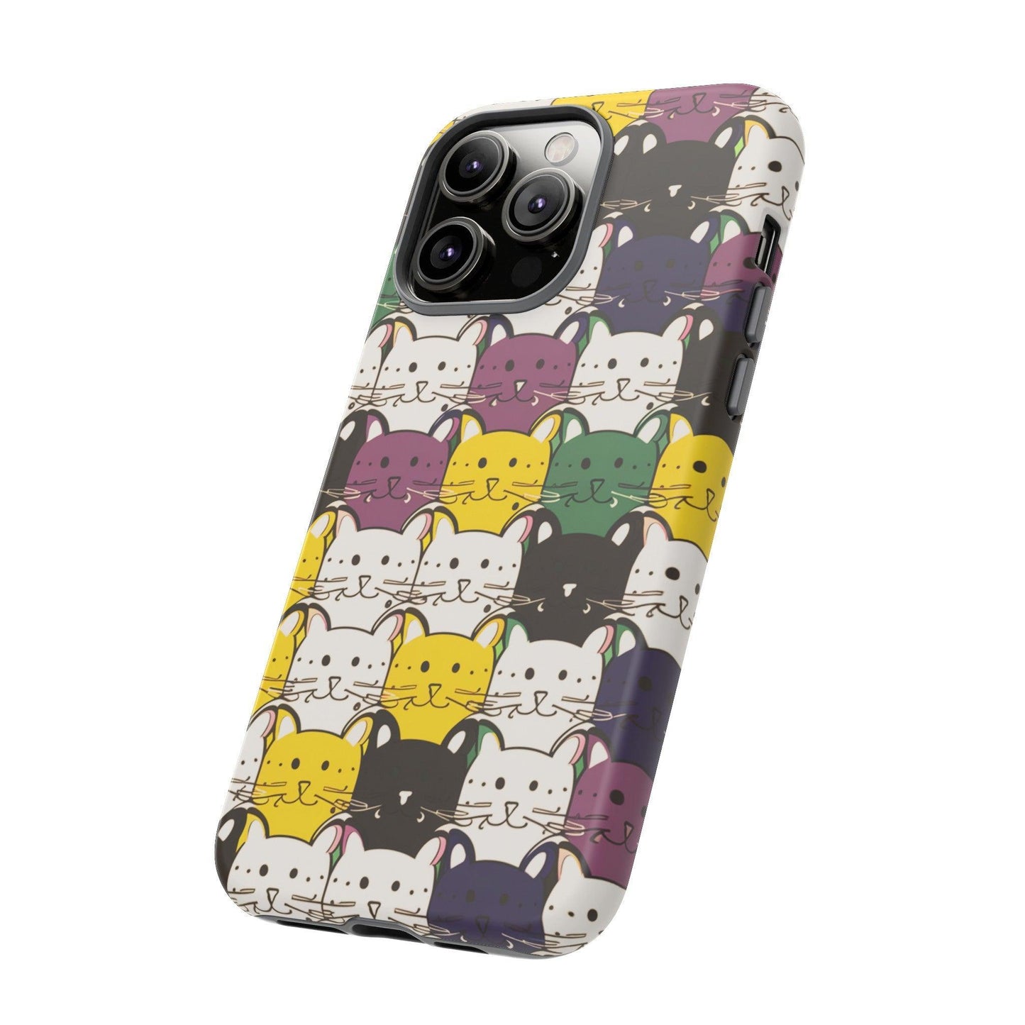 Cat Lovers Collection Tough Cellphone Case - Cosmic Creations by Karen