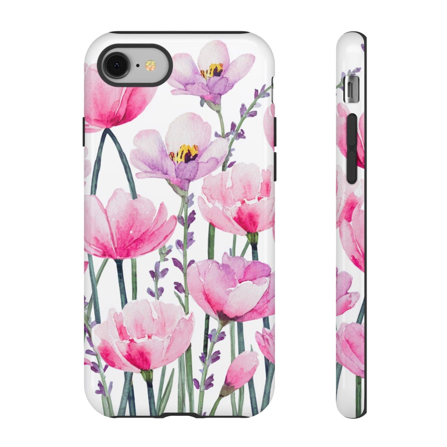 Tough Cellphone Case :" Eclectic Elegance Phone Case Collection" ( Floral patterns)