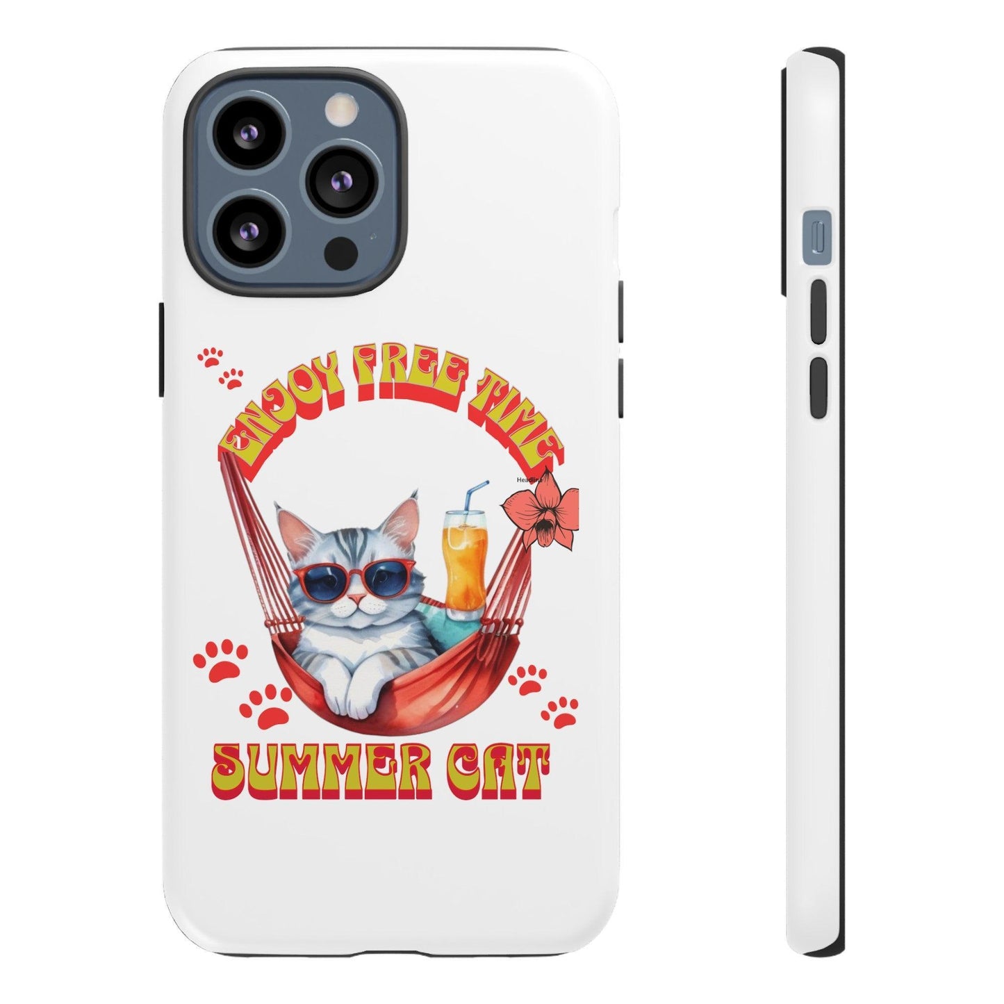 Cat Lovers Collection Tough Cellphone Case - Cosmic Creations by Karen