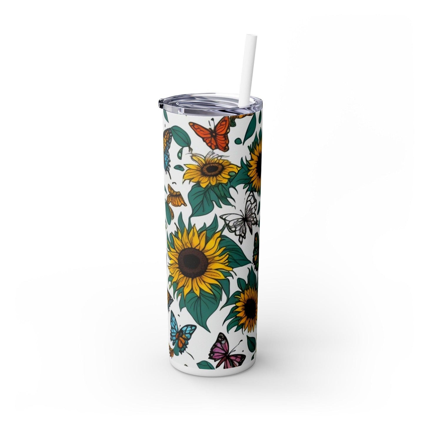 Whimsical Sips Skinny Tumbler Collectionr | Tumblerwith Straw, 20oz | keep your drinks hot for 12h and cold for 24h - Cosmic Creations by Karen