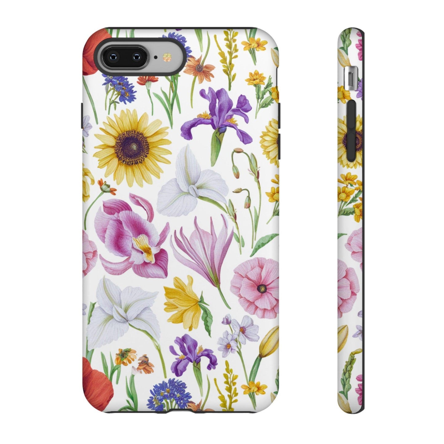 Tough Cellphone Case :" Eclectic Elegance Phone Case Collection" ( Floral patterns)