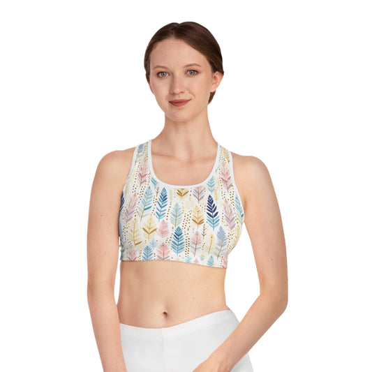 Sports Bra for yoga and other sports with colorful designs