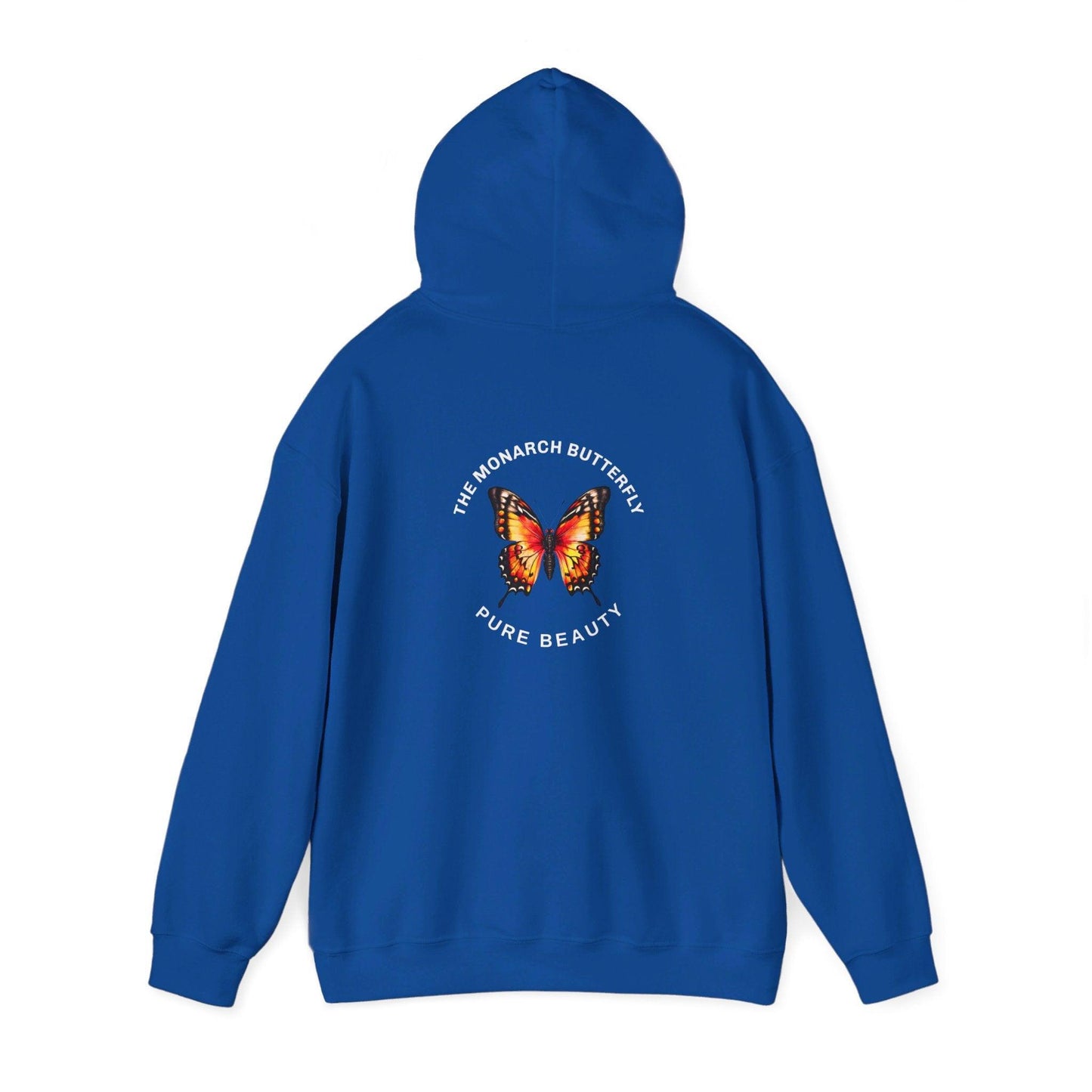 Unisex Heavy Blend™ Hooded Sweatshirt:"The Monarch butterfly Collection"