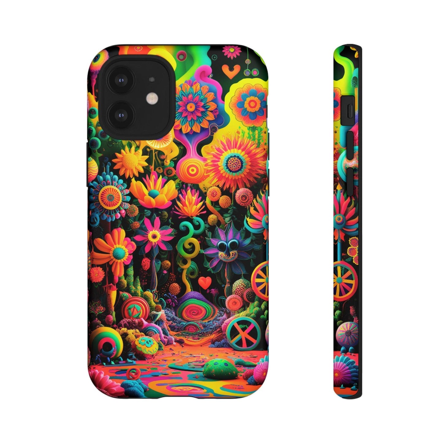 Tough Phone Case :" Eclectic Elegance Phone Case Collection" ( Hippie Style patterns)