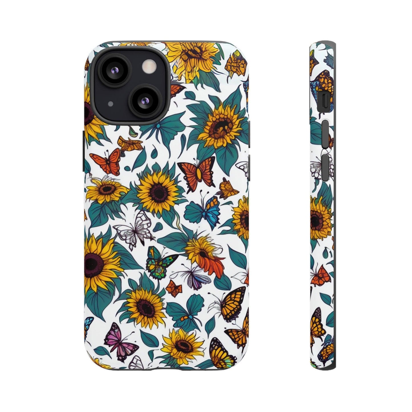 Tough Cellphone Case :" Eclectic Elegance Phone Case Collection" ( Floral patterns)