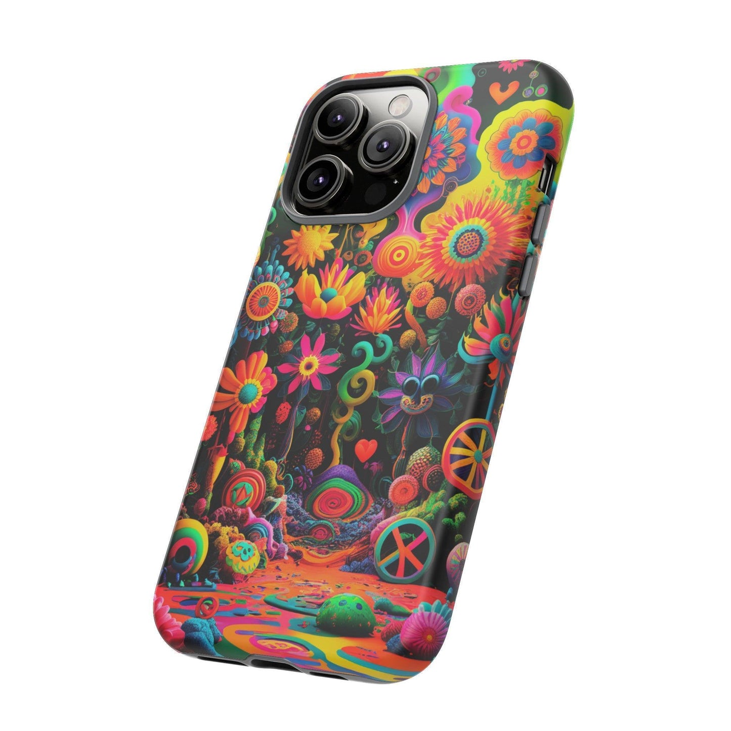 Tough Phone Case :" Eclectic Elegance Phone Case Collection" ( Hippie Style patterns)