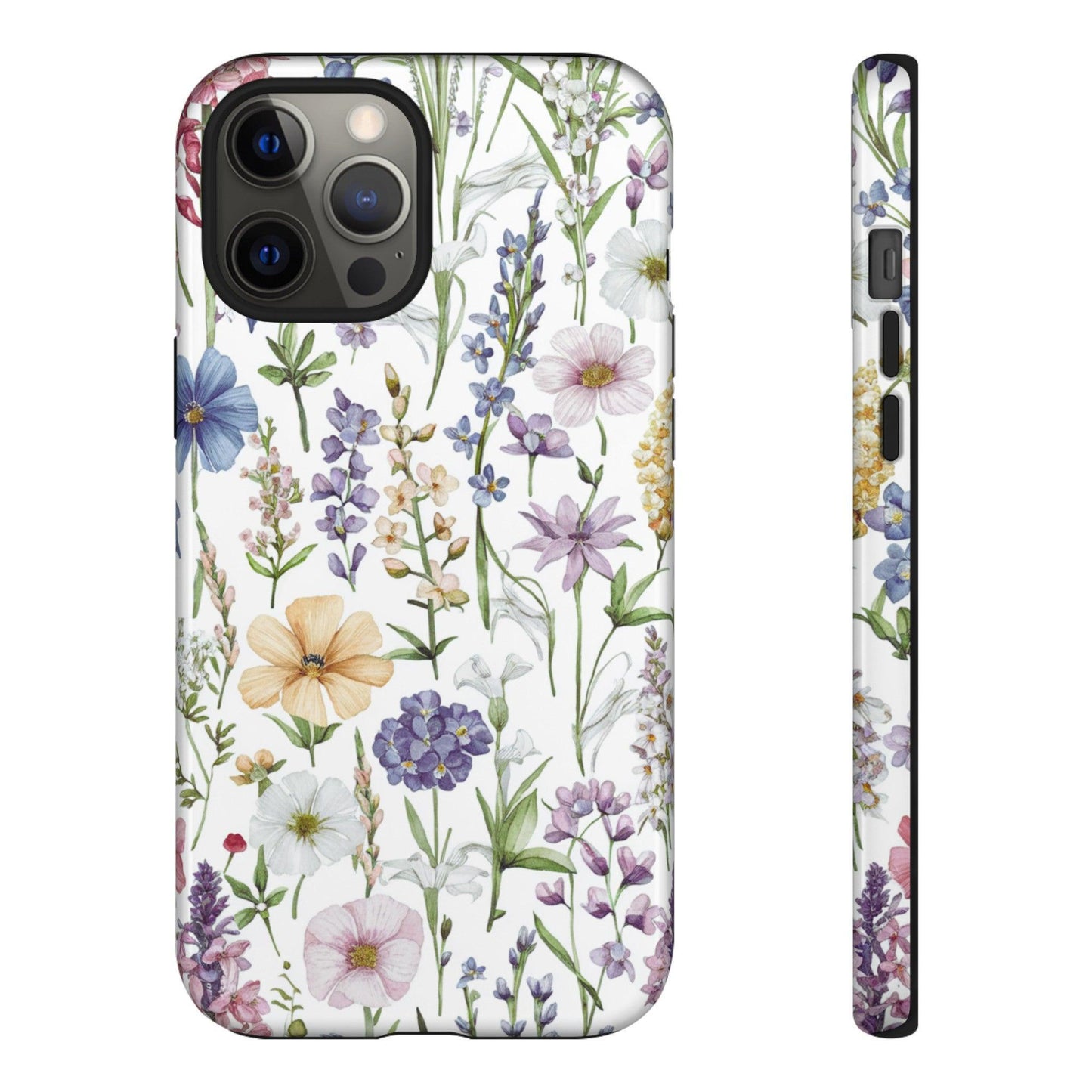 Tough Cellphone Case :" Eclectic Elegance Phone Case Collection" ( Floral patterns)