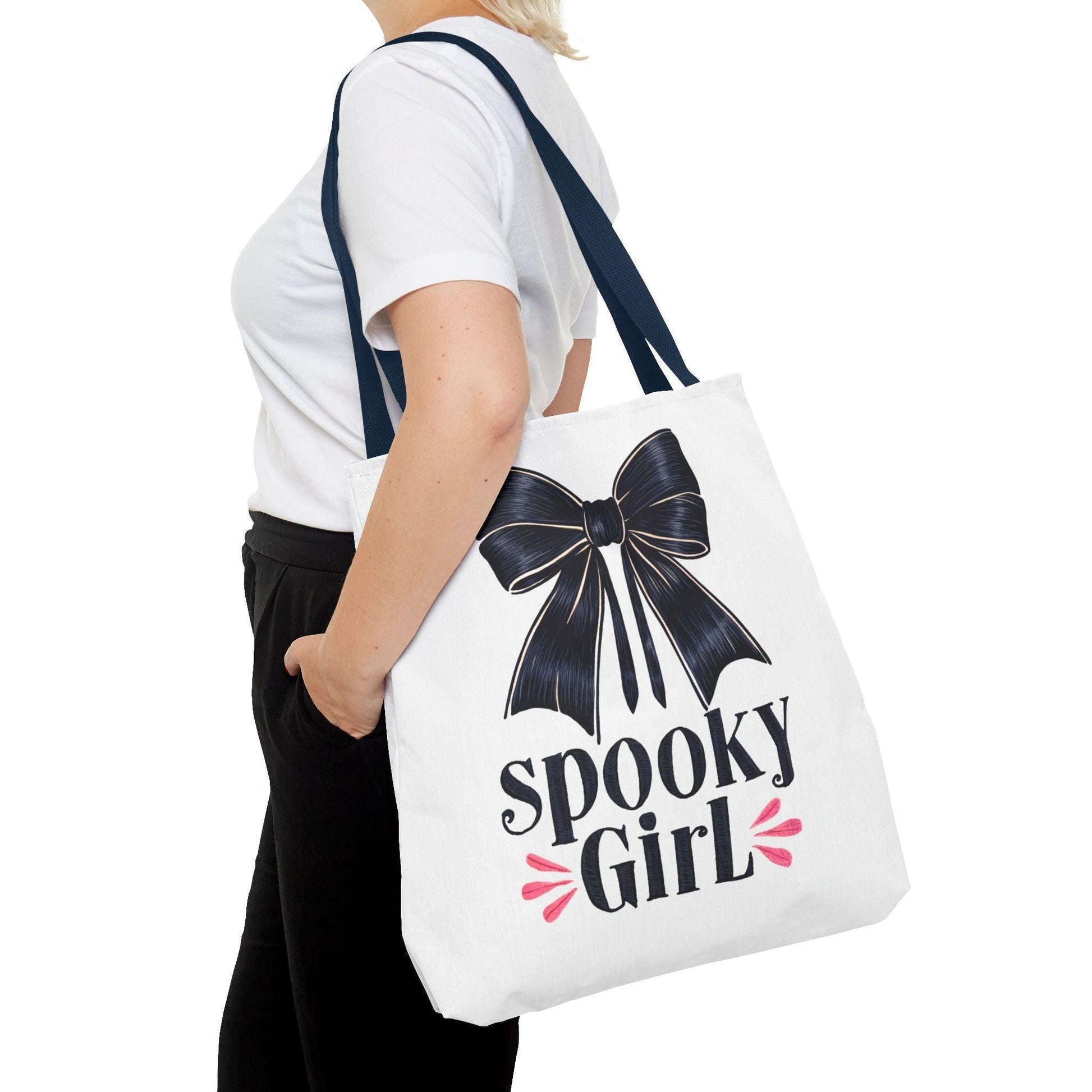 Spooky Girl Halloween Tote Bag - Cosmic Creations by Karen