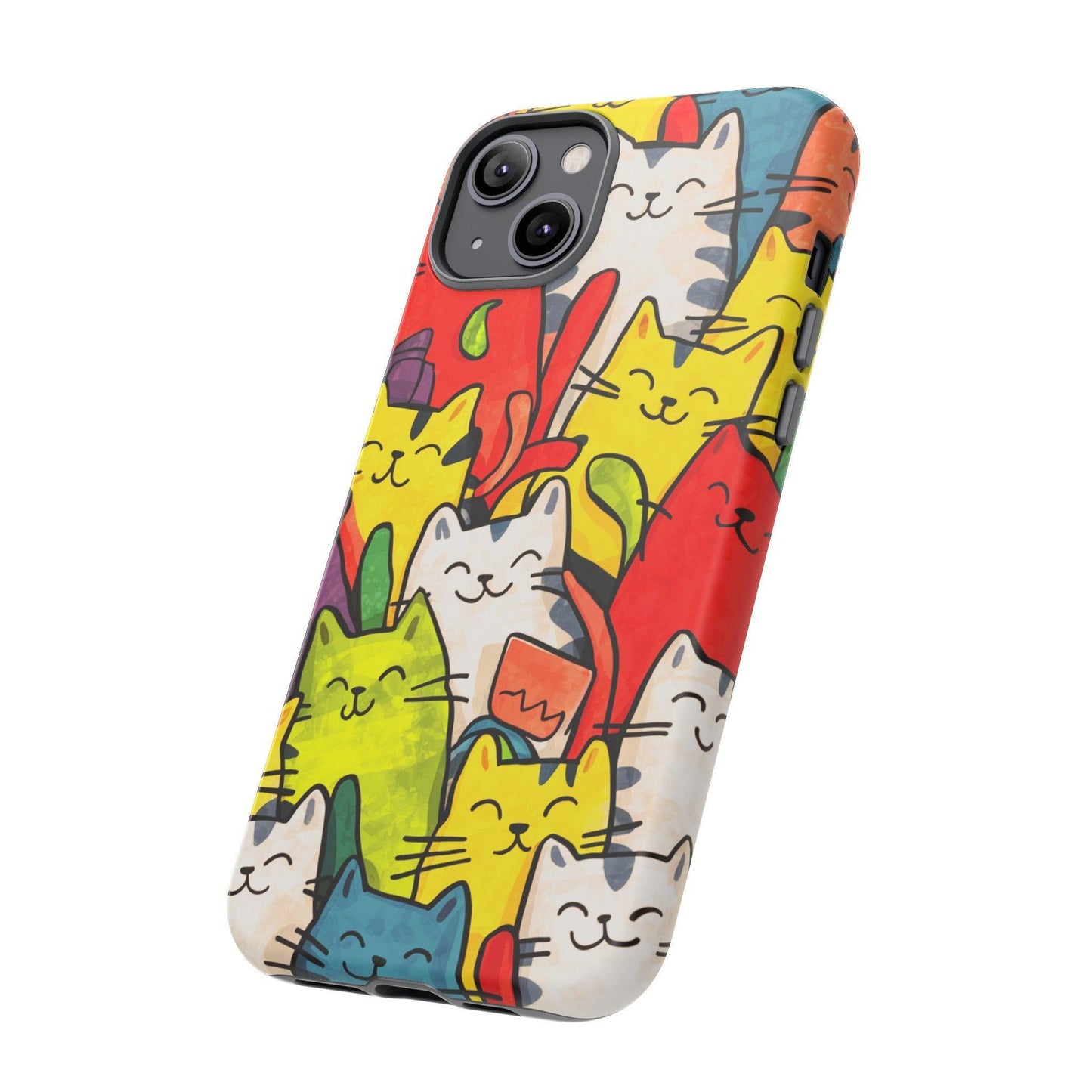 Cat Lovers Collection Tough Cellphone Case - Cosmic Creations by Karen