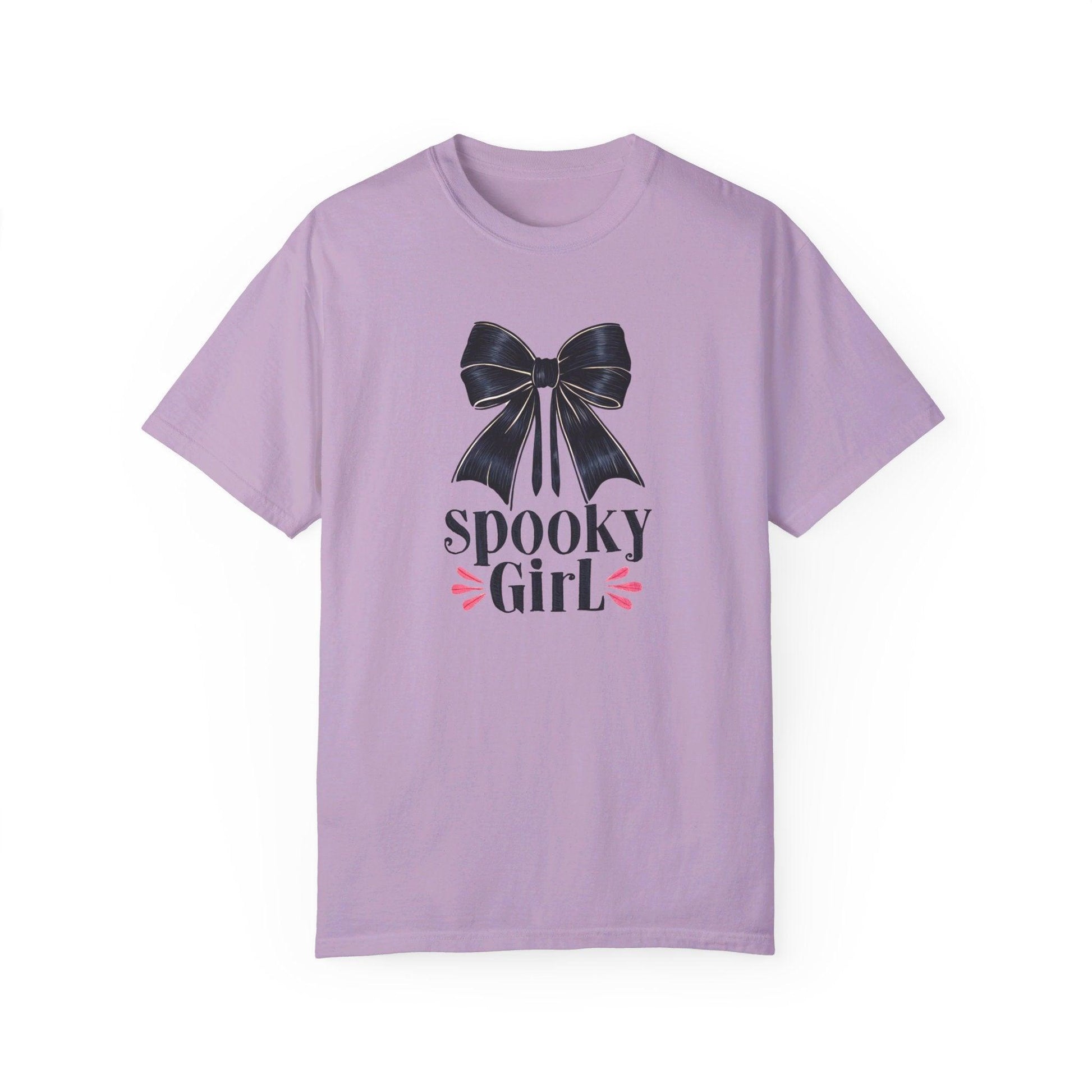 Spooky Girl Coquette Garment-Dyed Tee - Cosmic Creations by Karen