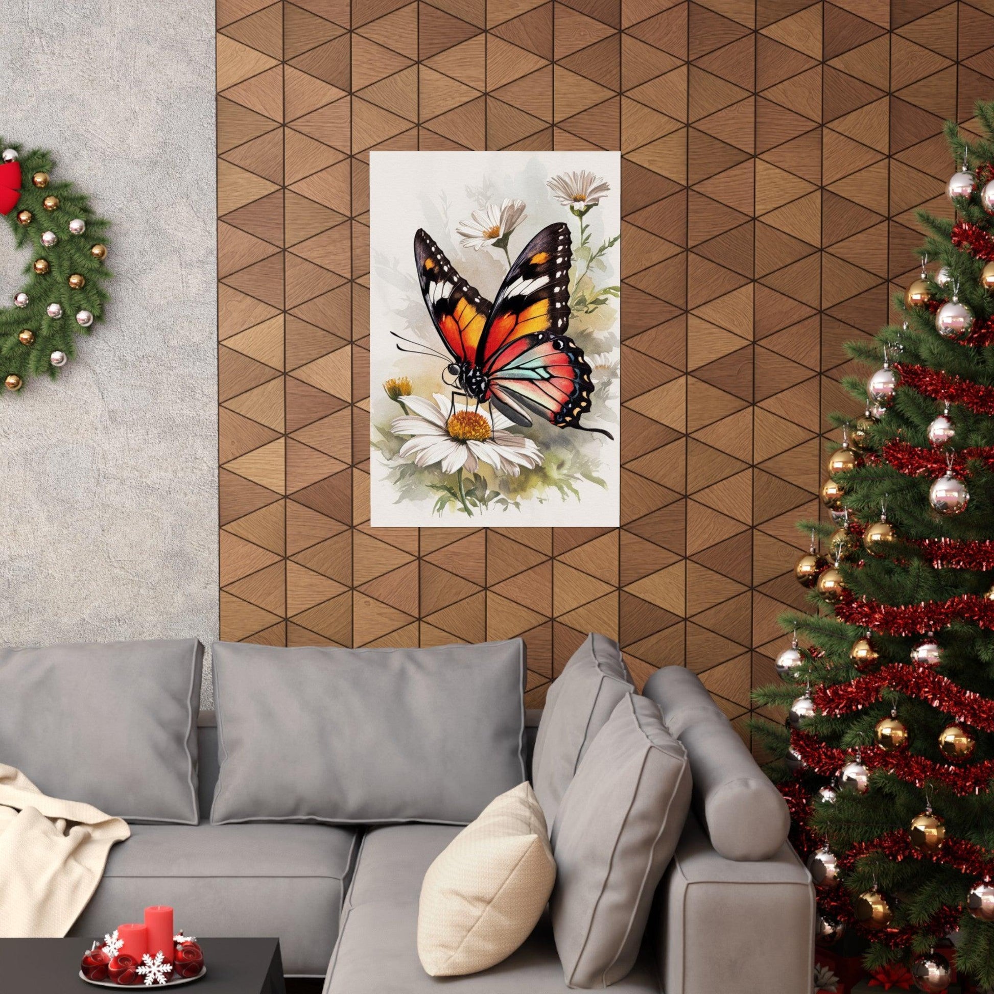 Monarch Butterfly Splendor Posters - Cosmic Creations by Karen