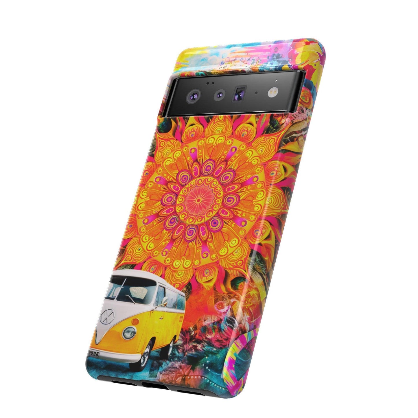 Tough Phone Case :" Eclectic Elegance Phone Case Collection" ( Hippie Style patterns)