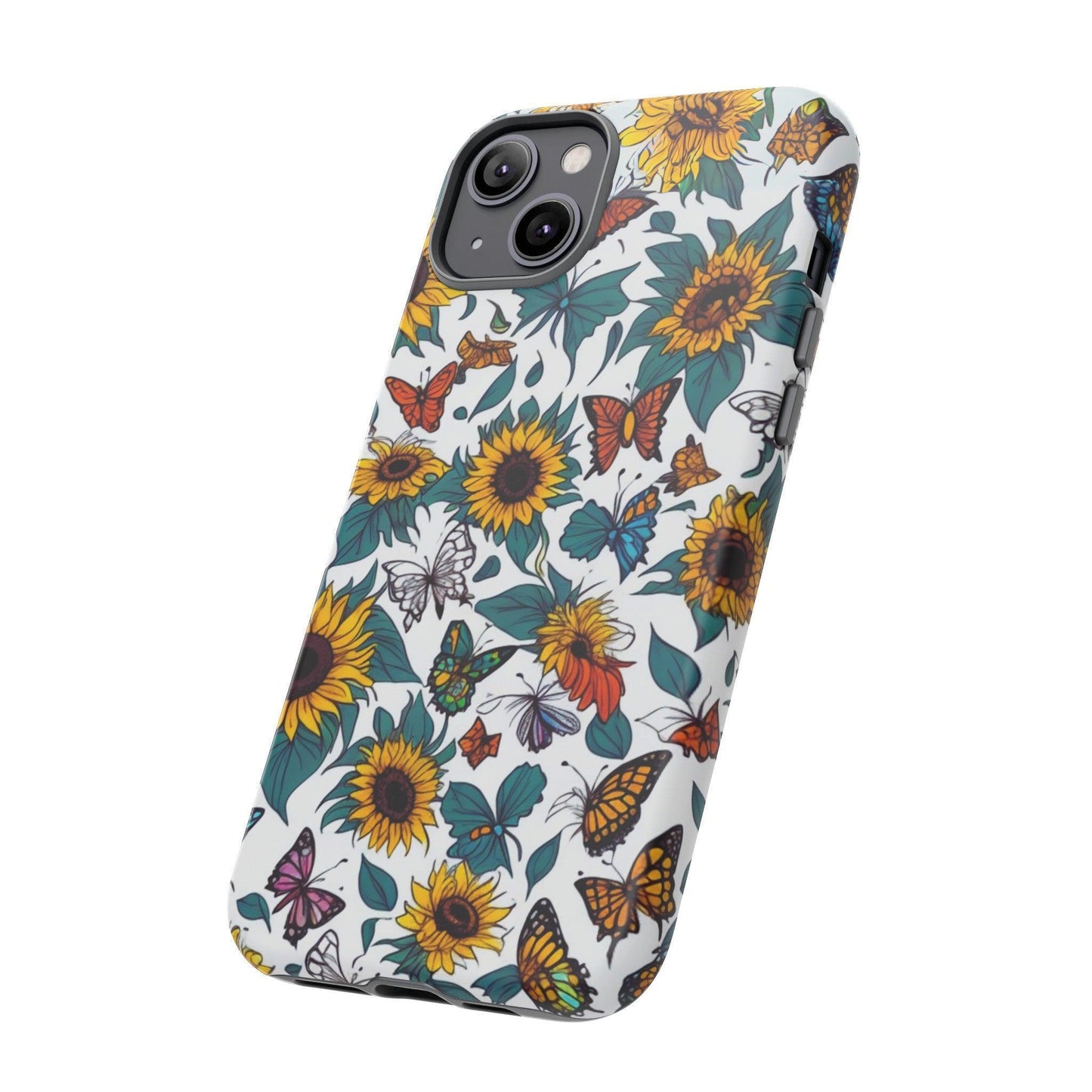 Tough Cellphone Case :" Eclectic Elegance Phone Case Collection" ( Floral patterns)