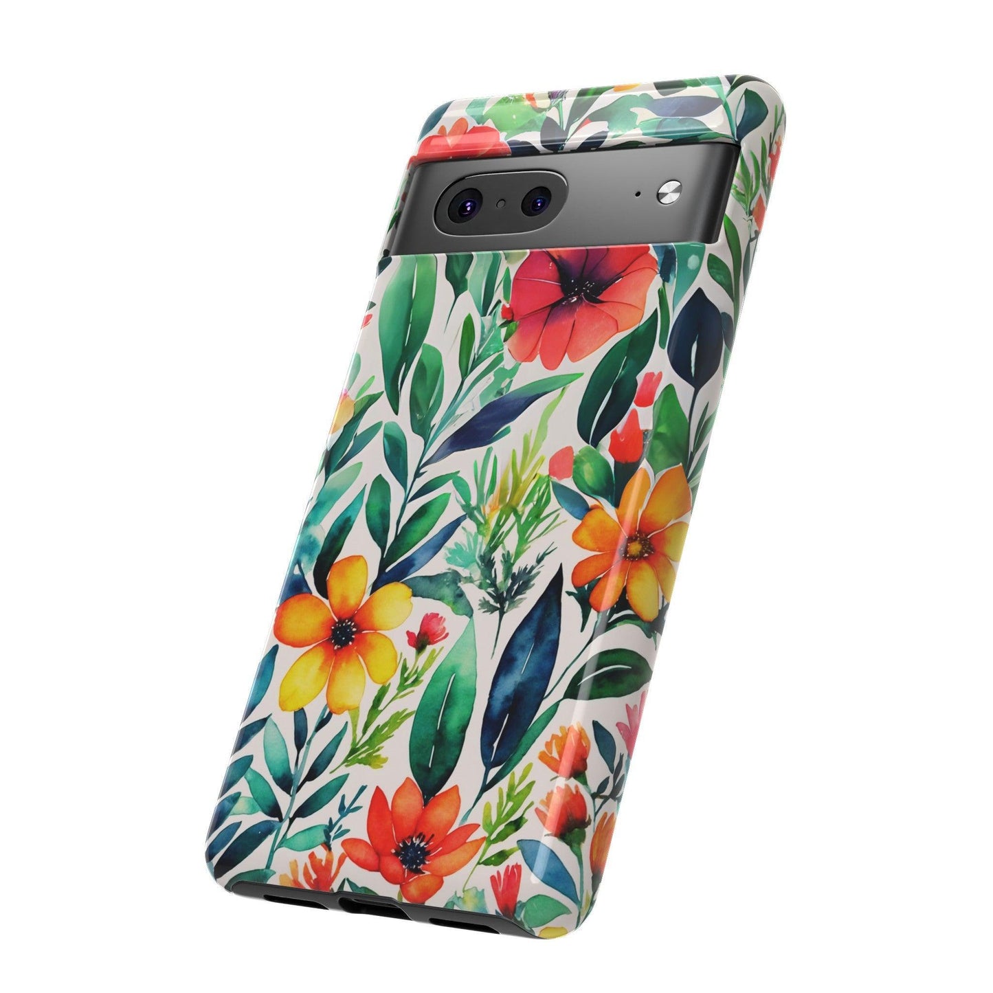 Tough Cellphone Case :" Eclectic Elegance Phone Case Collection" ( Floral patterns)