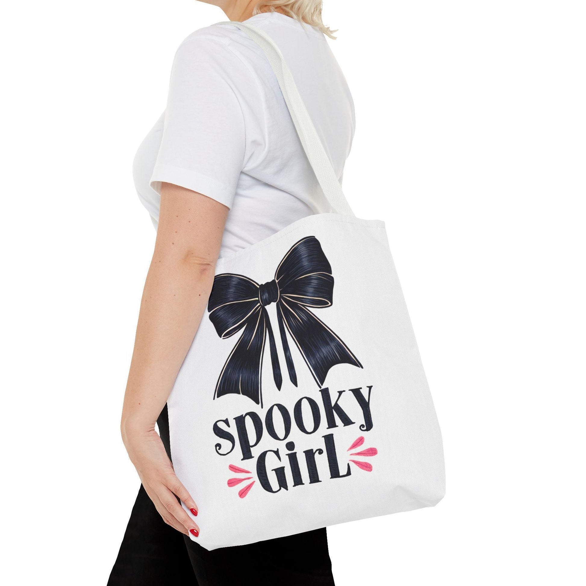 Spooky Girl Halloween Tote Bag - Cosmic Creations by Karen