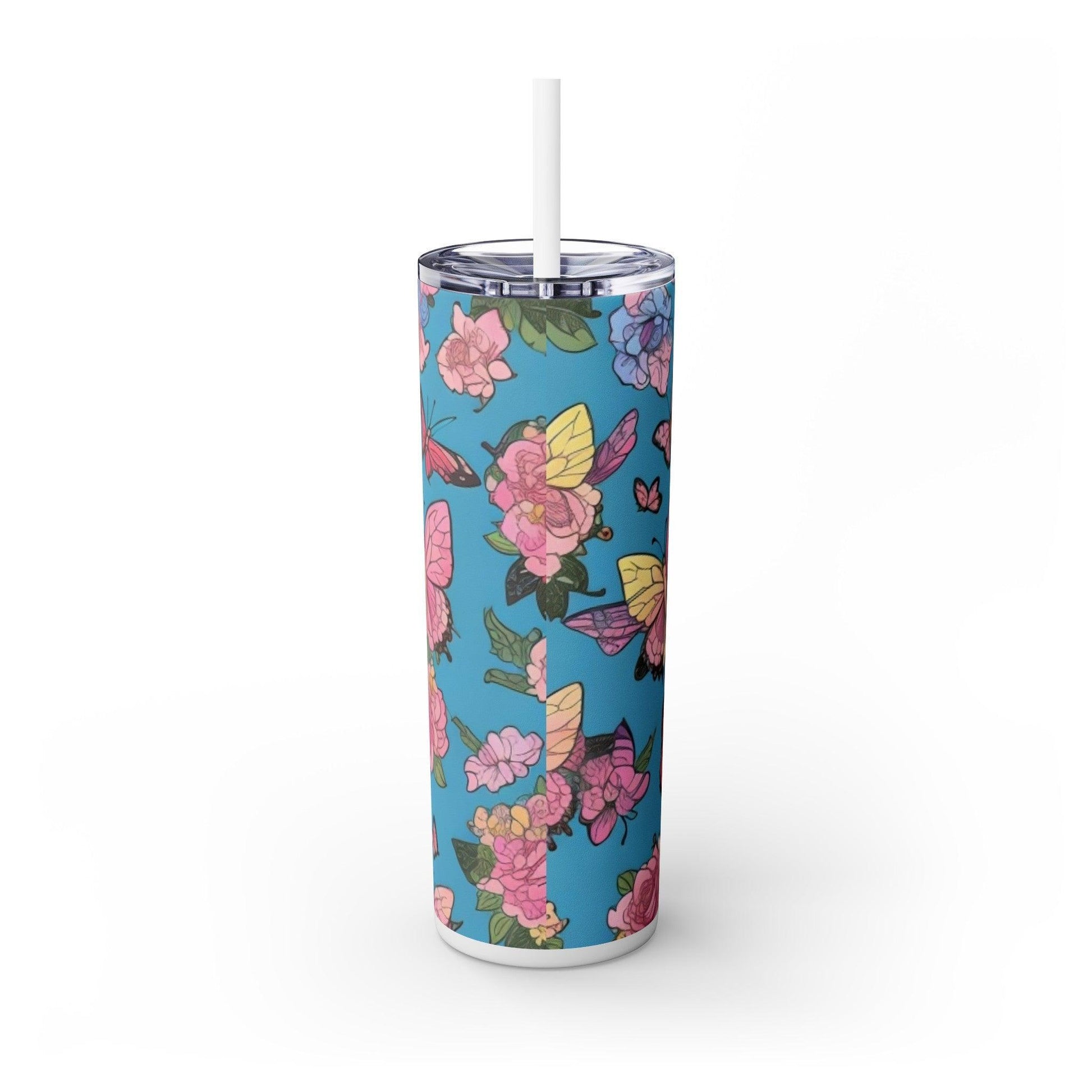 Whimsical Sips Skinny Tumbler Collectionr | Tumblerwith Straw, 20oz | keep your drinks hot for 12h and cold for 24h - Cosmic Creations by Karen