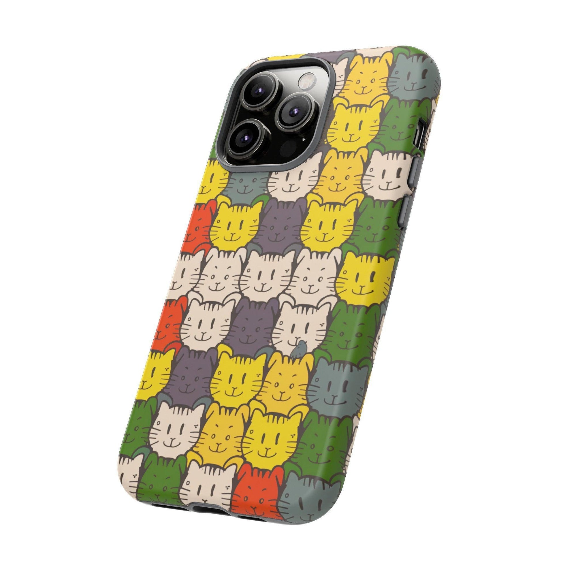 Cat Lovers Collection Tough Cellphone Case - Cosmic Creations by Karen