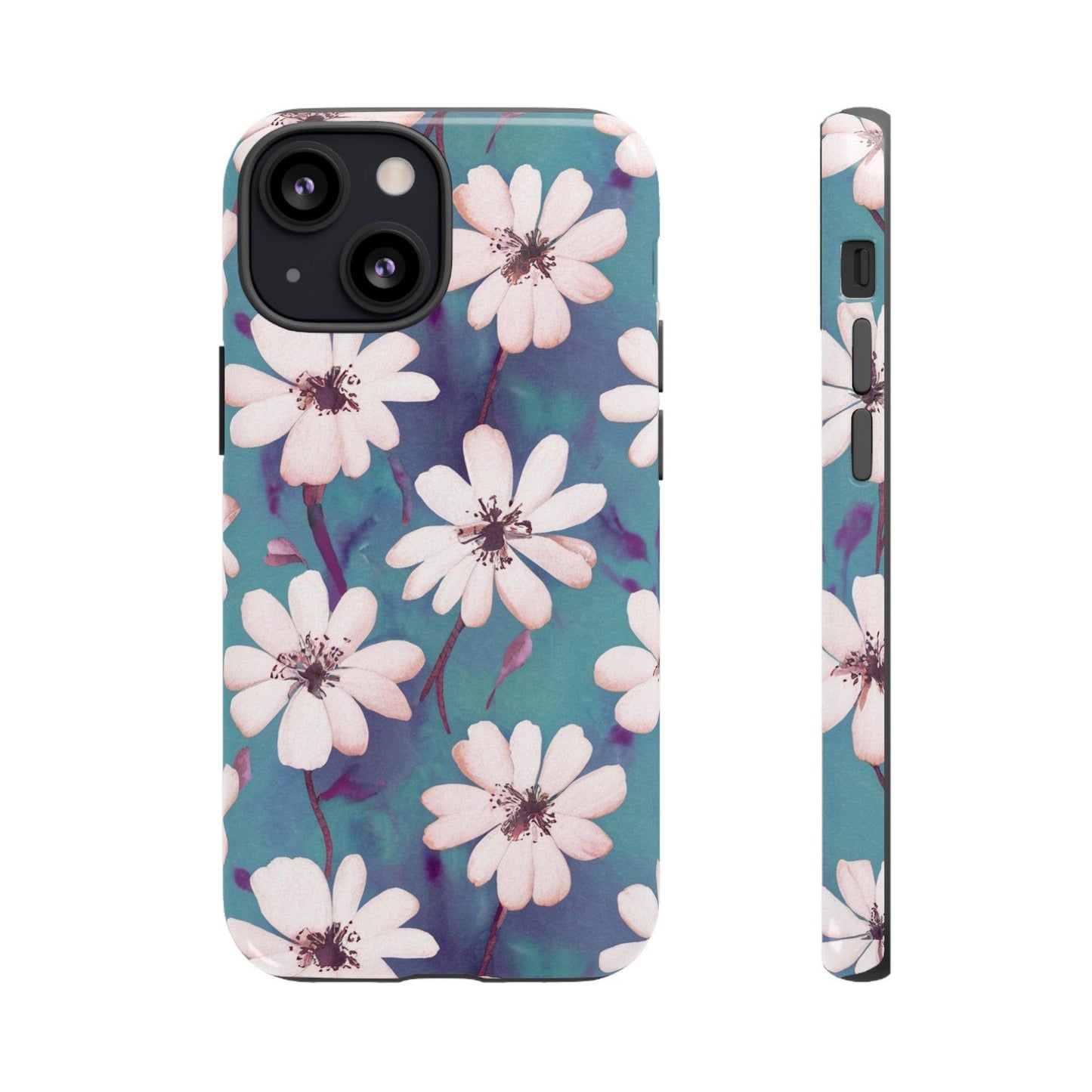 Tough Cellphone Case :" Eclectic Elegance Phone Case Collection" ( Floral patterns)