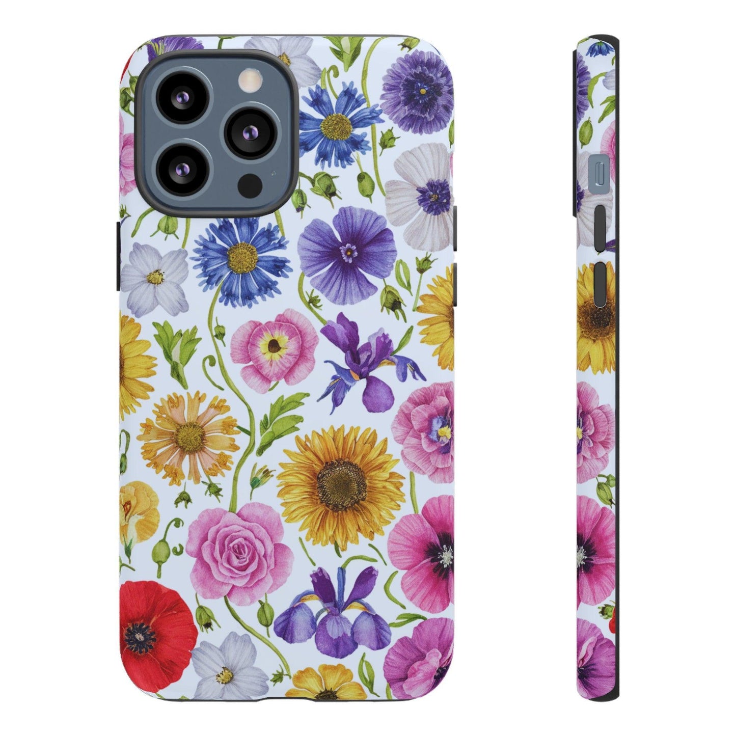 Tough Cellphone Case :" Eclectic Elegance Phone Case Collection" ( Floral patterns)