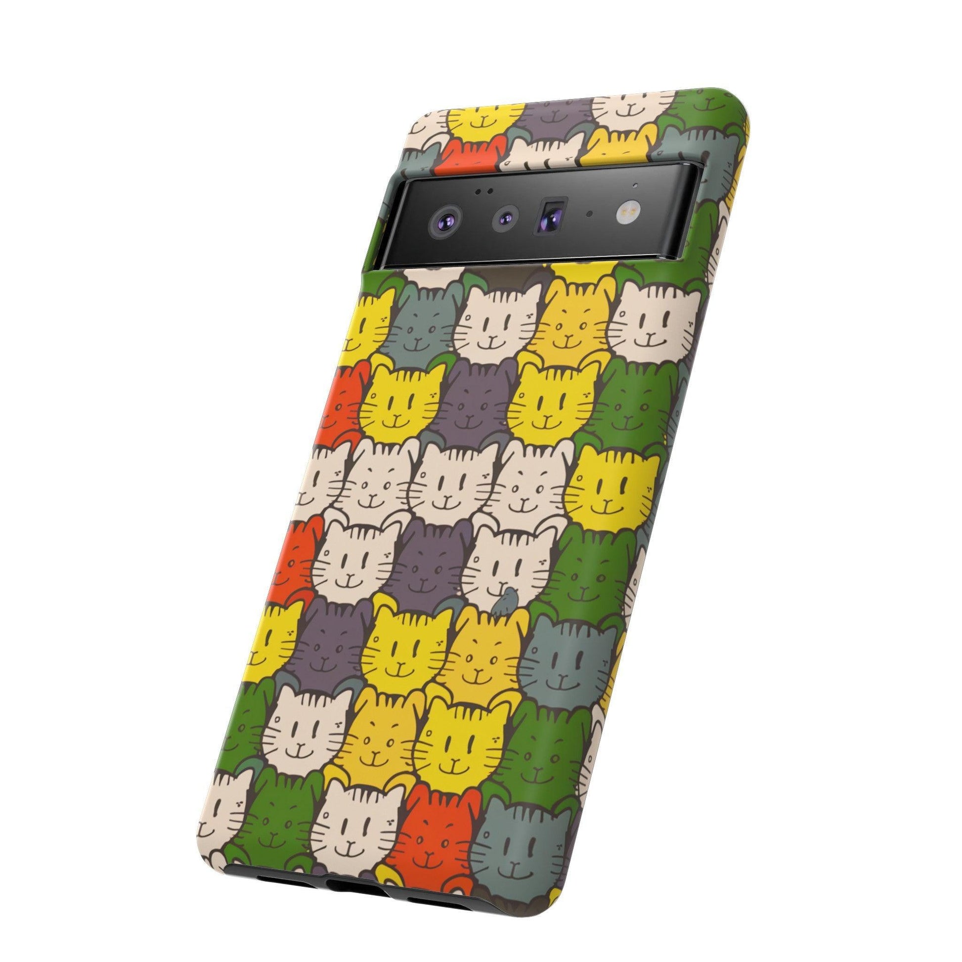 Cat Lovers Collection Tough Cellphone Case - Cosmic Creations by Karen