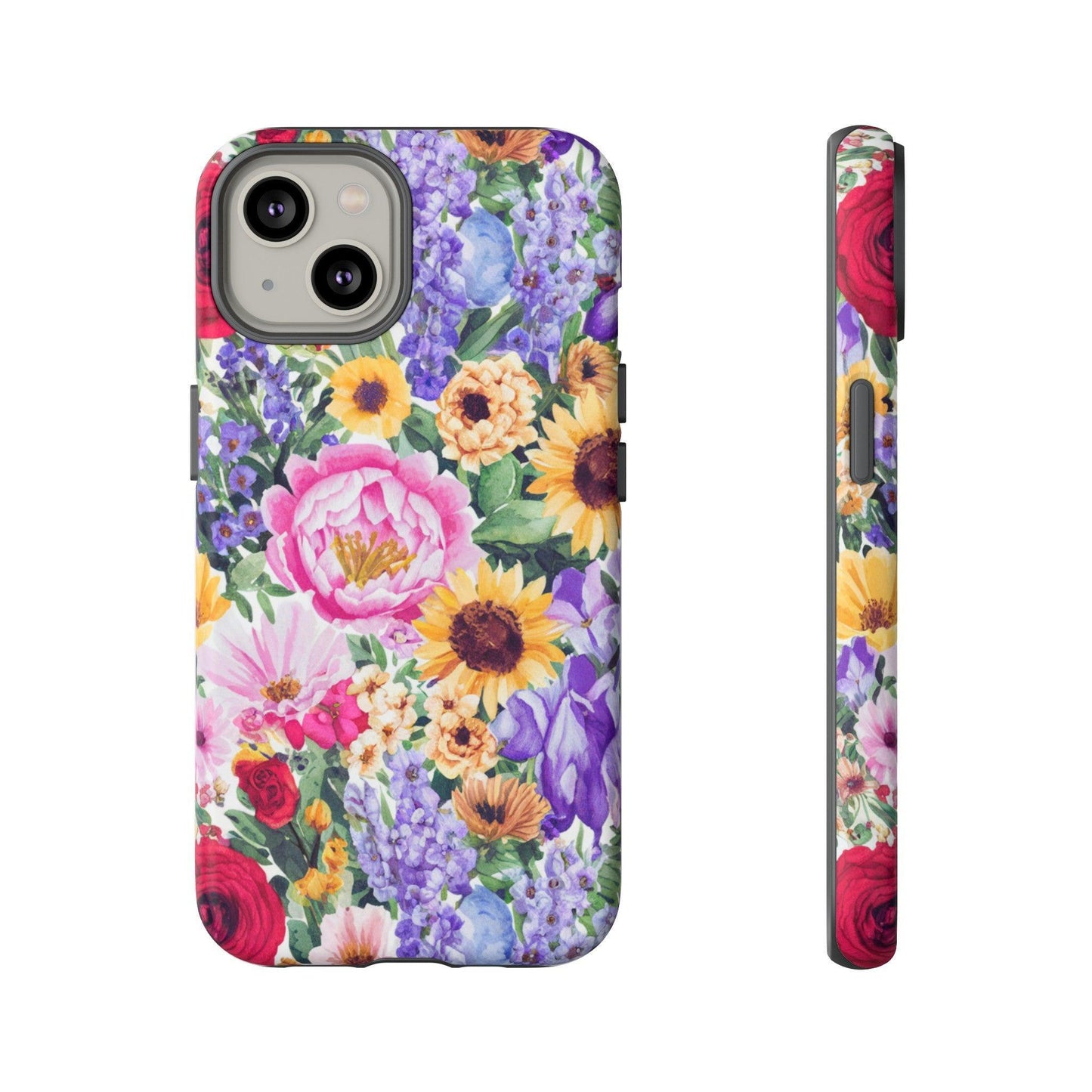 Tough Cellphone Case :" Eclectic Elegance Phone Case Collection" ( Floral patterns)