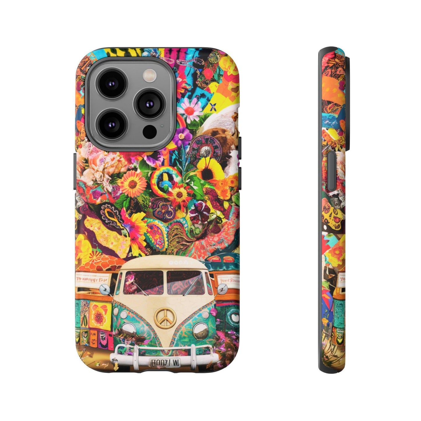 Tough Phone Case :" Eclectic Elegance Phone Case Collection" ( Hippie Style patterns)