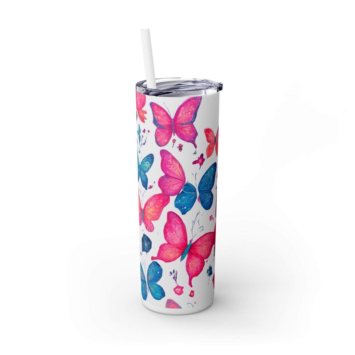 Whimsical Sips Skinny Tumbler Collectionr | Tumblerwith Straw, 20oz | keep your drinks hot for 12h and cold for 24h - Cosmic Creations by Karen