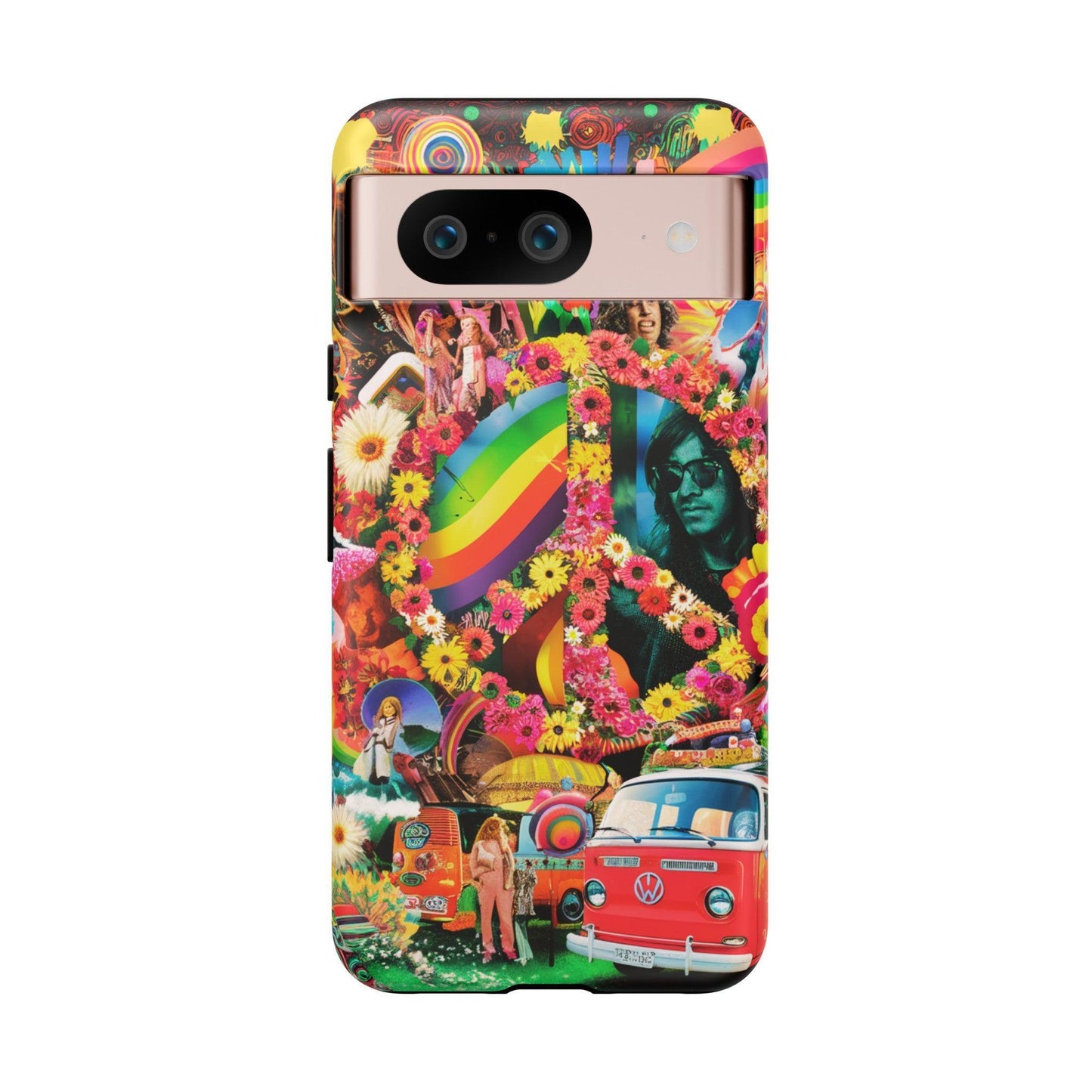 Tough Phone Case :" Eclectic Elegance Phone Case Collection" ( Hippie Style patterns)