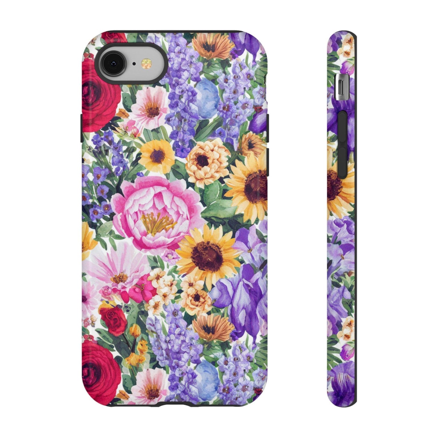 Tough Cellphone Case :" Eclectic Elegance Phone Case Collection" ( Floral patterns)