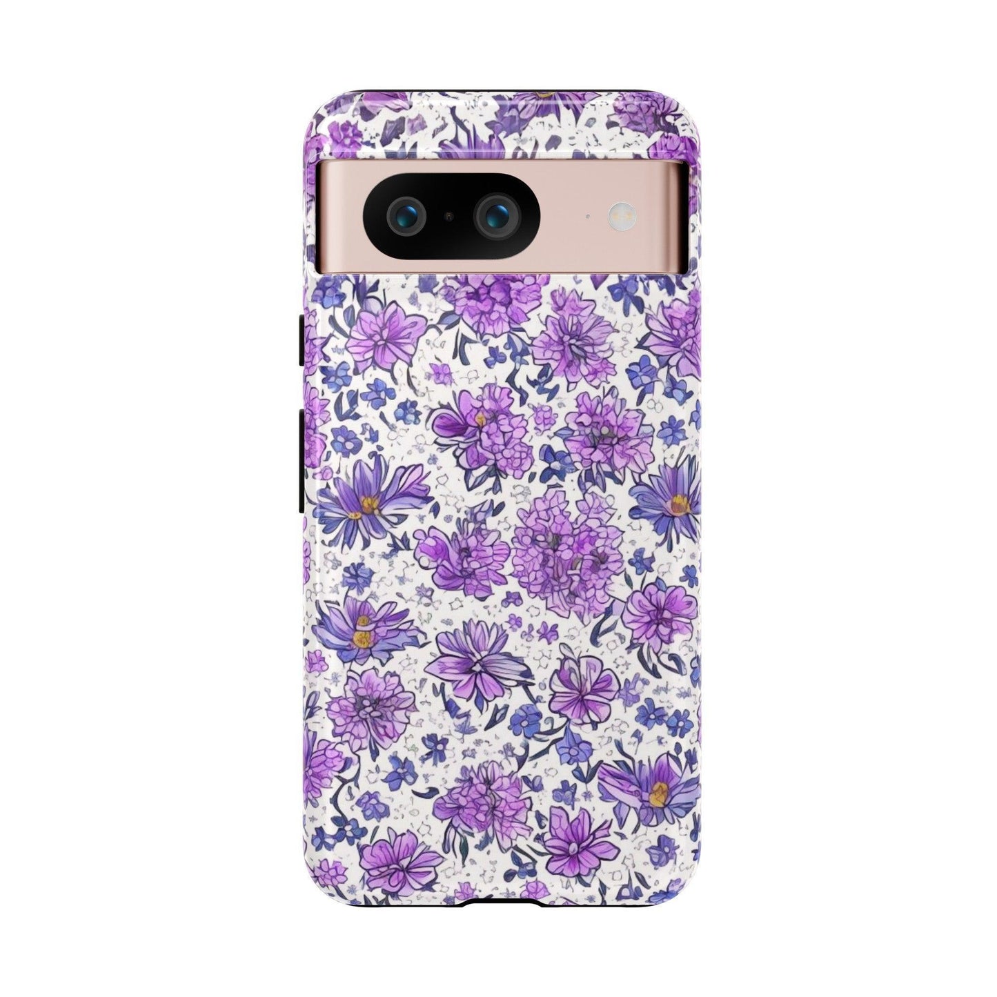 Tough Cellphone Case :" Eclectic Elegance Phone Case Collection" ( Floral patterns)