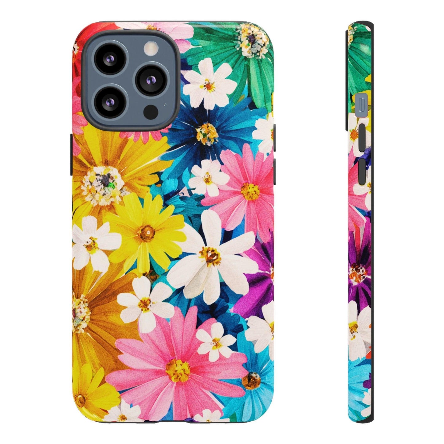 Tough Cellphone Case :" Eclectic Elegance Phone Case Collection" ( Floral patterns)