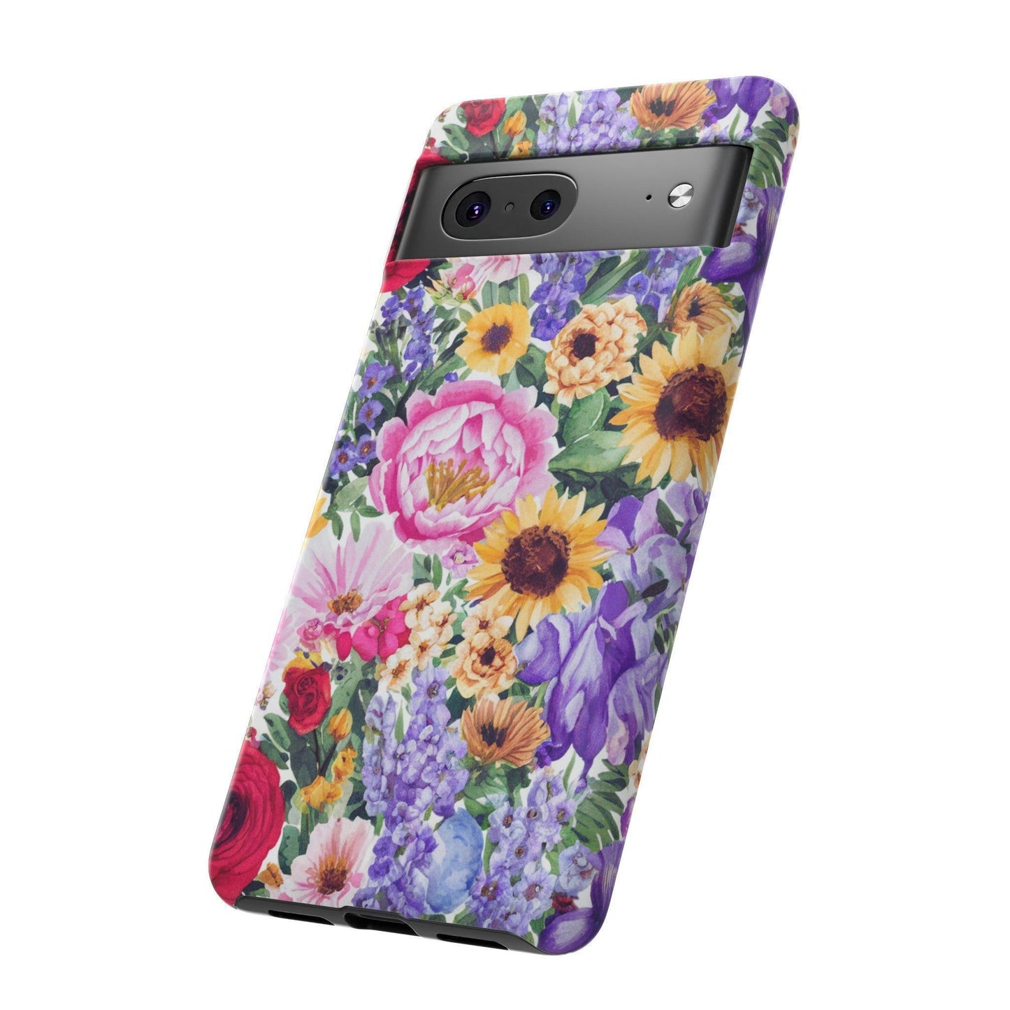 Tough Cellphone Case :" Eclectic Elegance Phone Case Collection" ( Floral patterns)