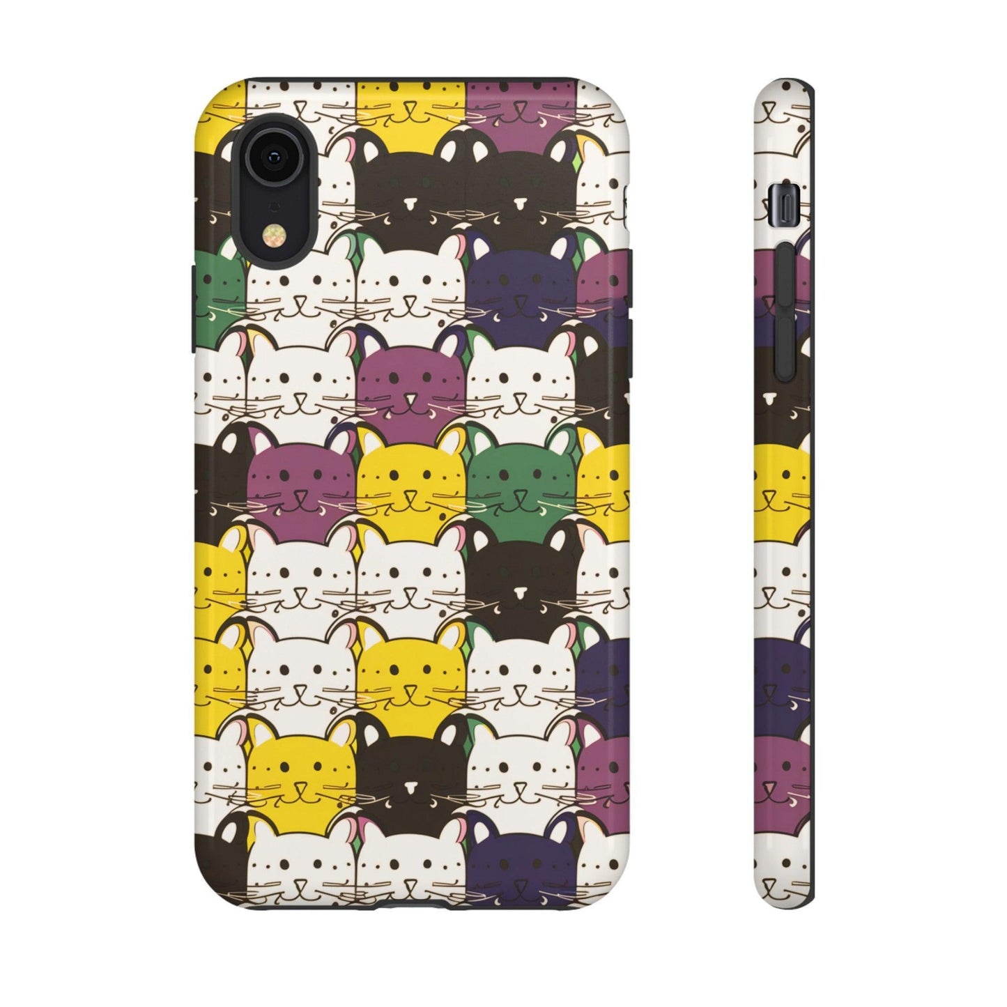 Cat Lovers Collection Tough Cellphone Case - Cosmic Creations by Karen