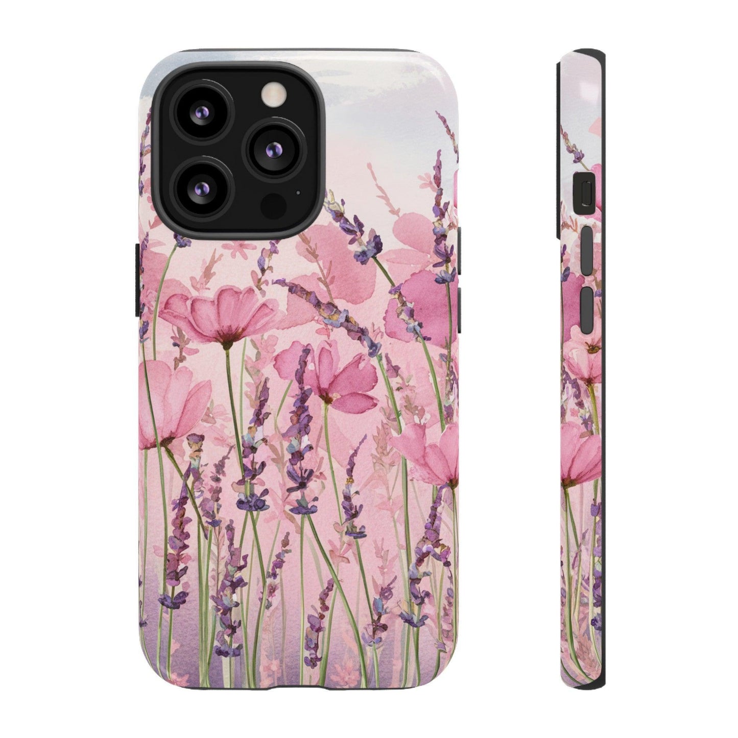 Tough Cellphone Case :" Eclectic Elegance Phone Case Collection" ( Floral patterns)