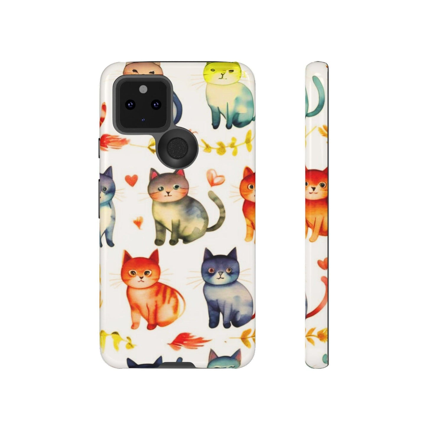 Cat Lovers Collection Tough Cellphone Case - Cosmic Creations by Karen