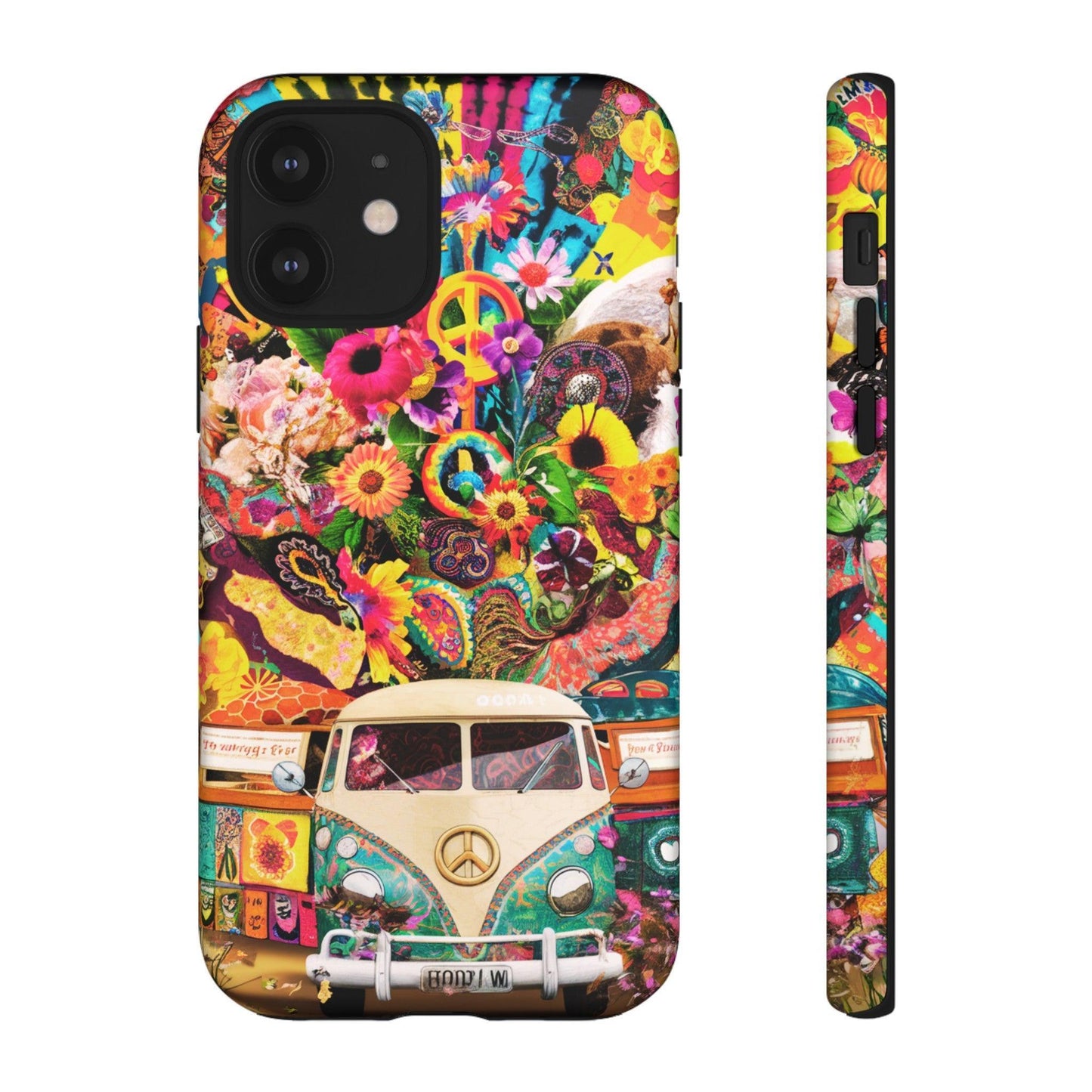 Tough Phone Case :" Eclectic Elegance Phone Case Collection" ( Hippie Style patterns)