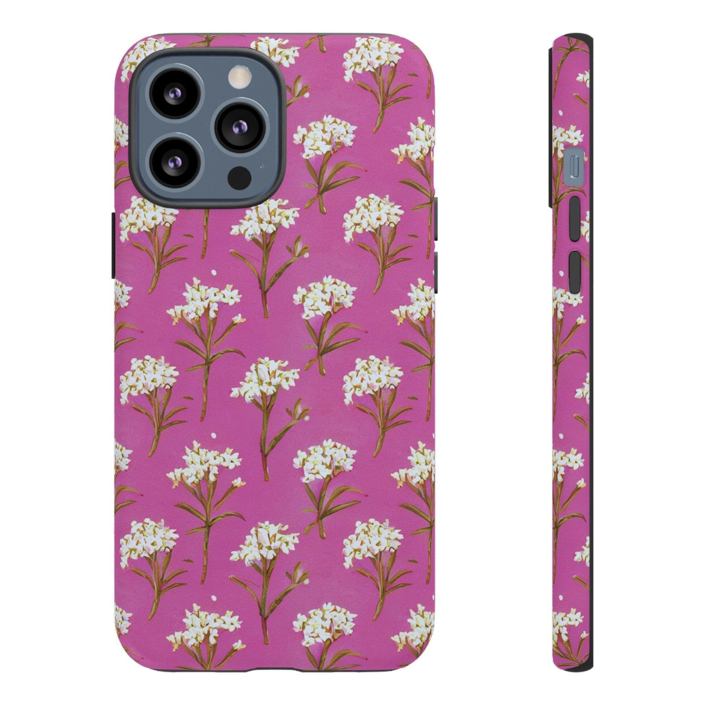 Tough Cellphone Case :" Eclectic Elegance Phone Case Collection" ( Floral patterns)