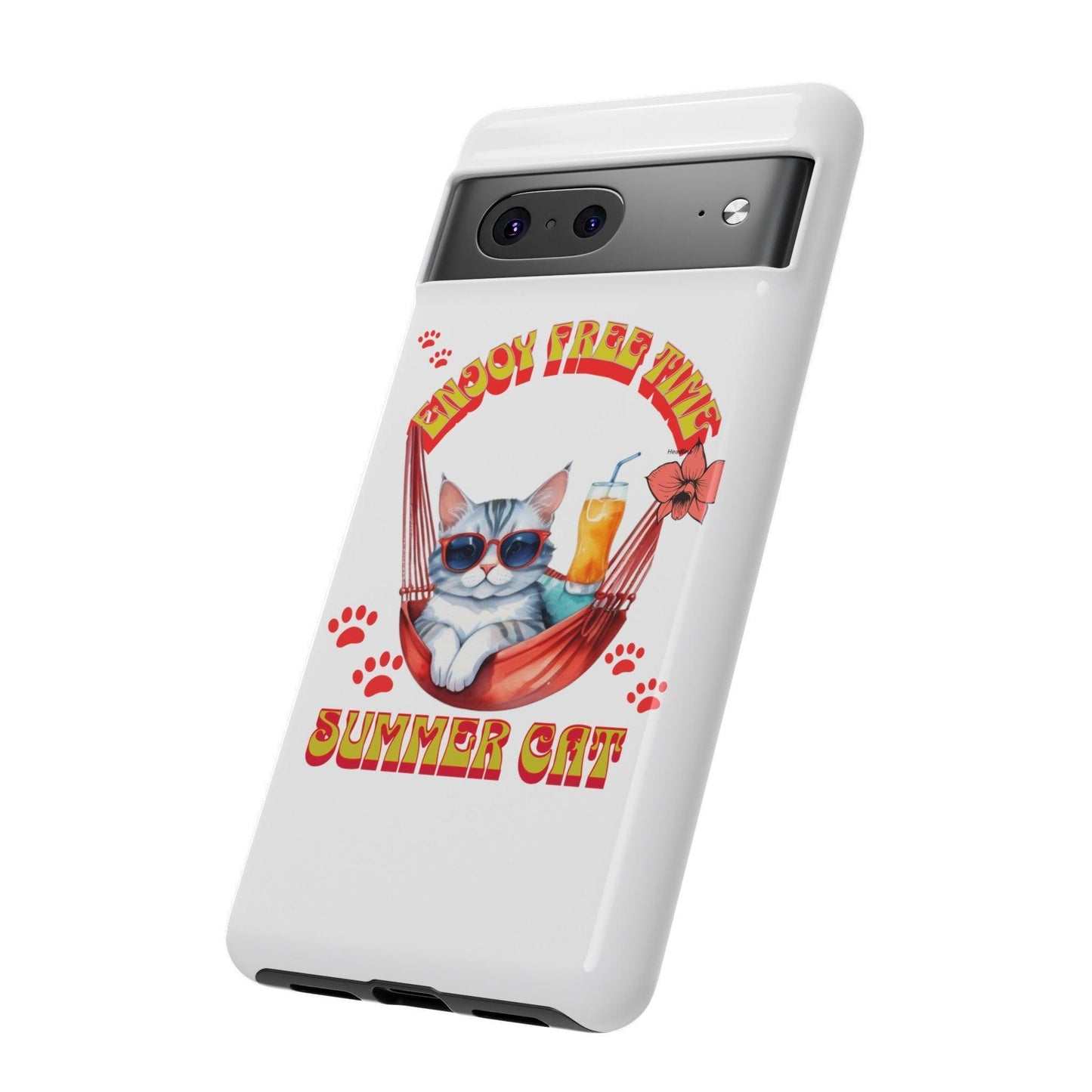 Cat Lovers Collection Tough Cellphone Case - Cosmic Creations by Karen