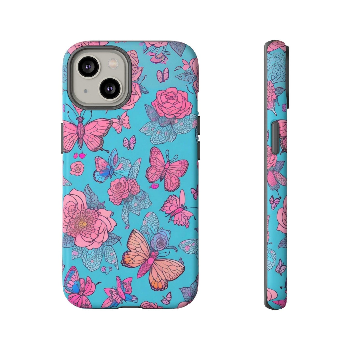 Tough Cellphone Case :" Eclectic Elegance Phone Case Collection" ( Floral patterns)