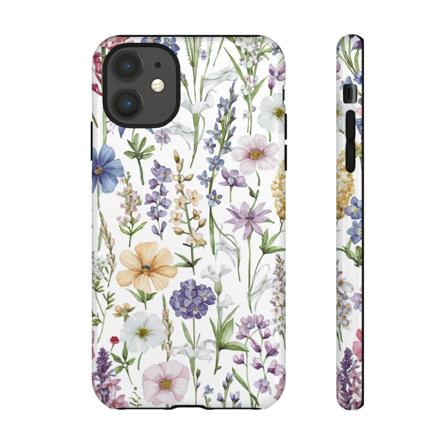 Tough Cellphone Case :" Eclectic Elegance Phone Case Collection" ( Floral patterns)