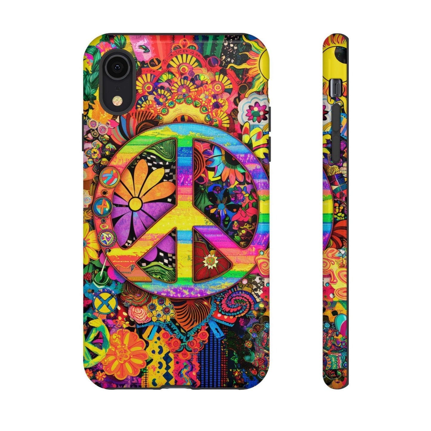 Tough Phone Case :" Eclectic Elegance Phone Case Collection" ( Hippie Style patterns)