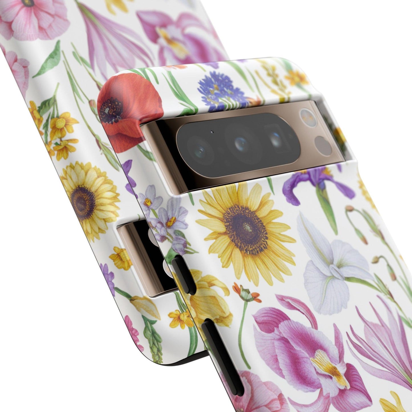 Tough Cellphone Case :" Eclectic Elegance Phone Case Collection" ( Floral patterns)