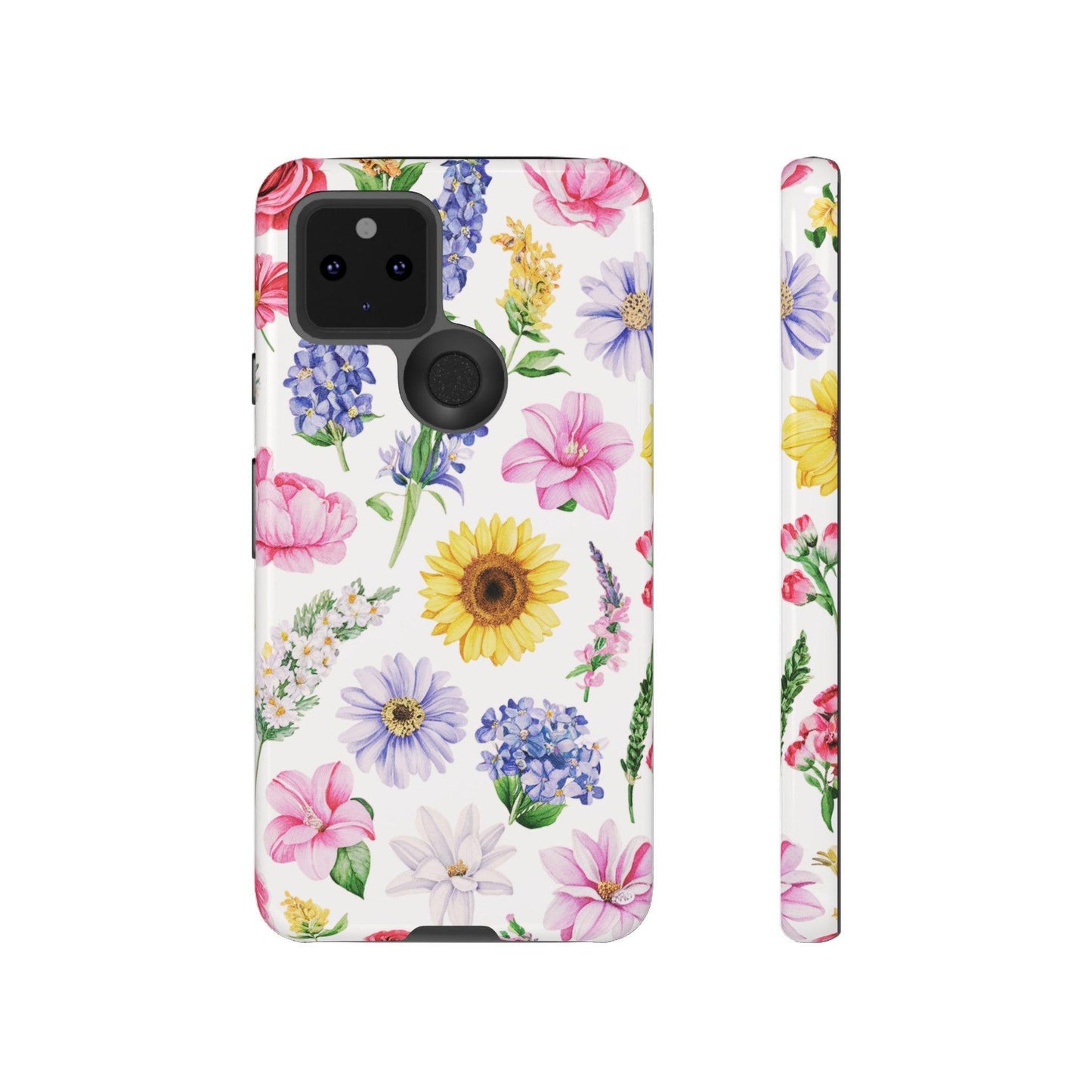 Tough Cellphone Case :" Eclectic Elegance Phone Case Collection" ( Floral patterns)