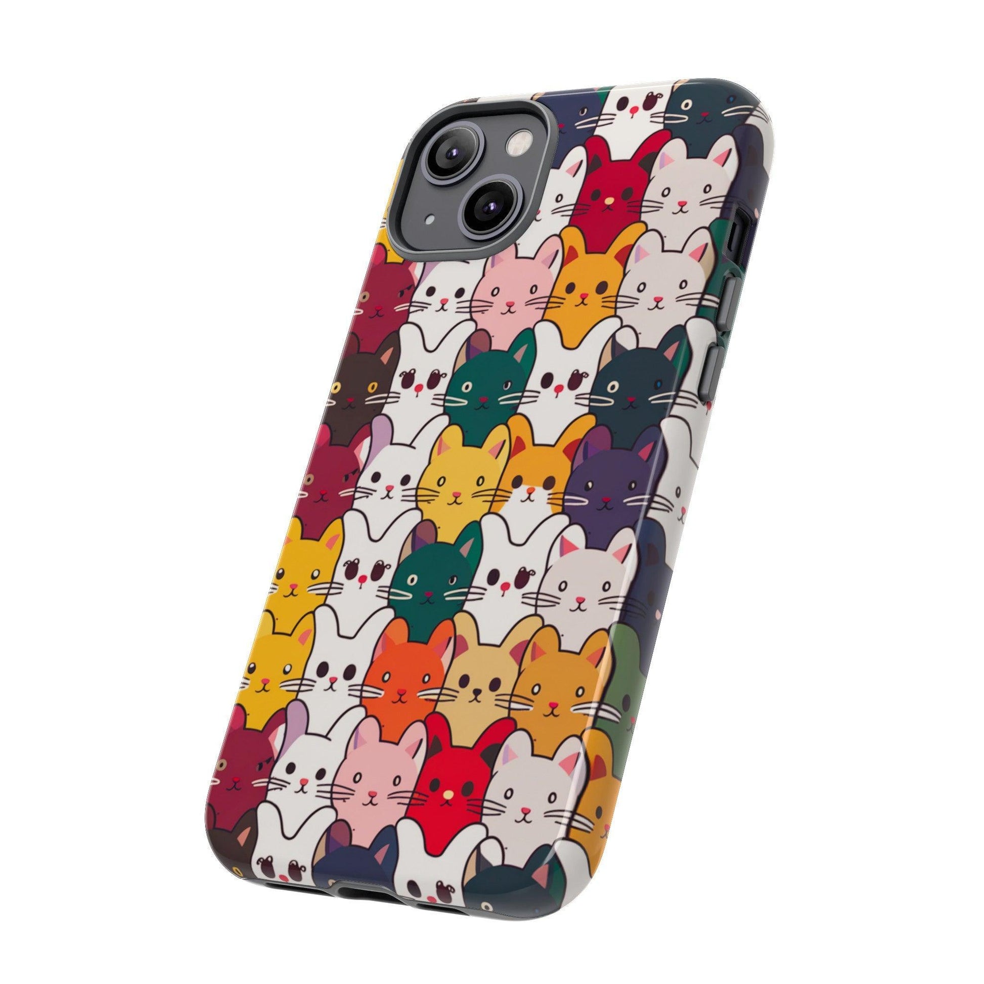 Cat Lovers Collection Tough Cellphone Case - Cosmic Creations by Karen