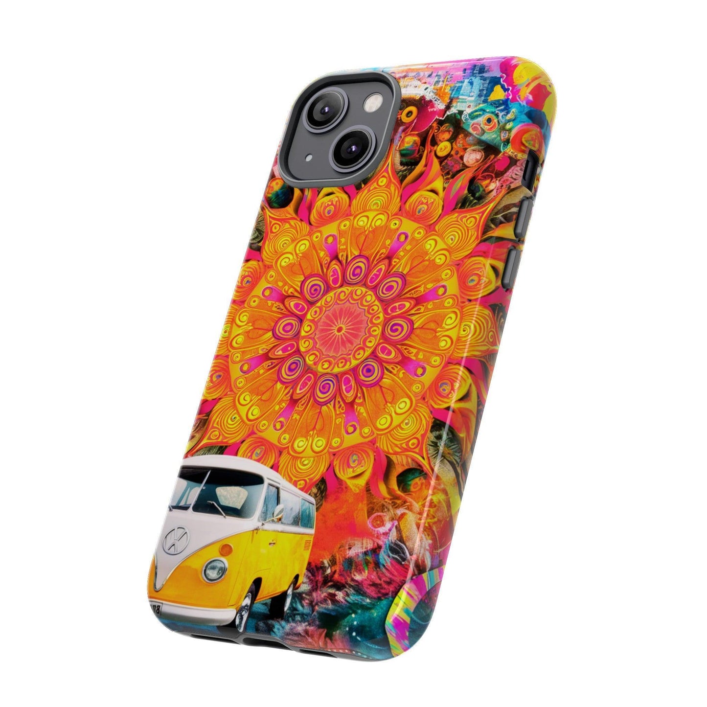 Tough Phone Case :" Eclectic Elegance Phone Case Collection" ( Hippie Style patterns)