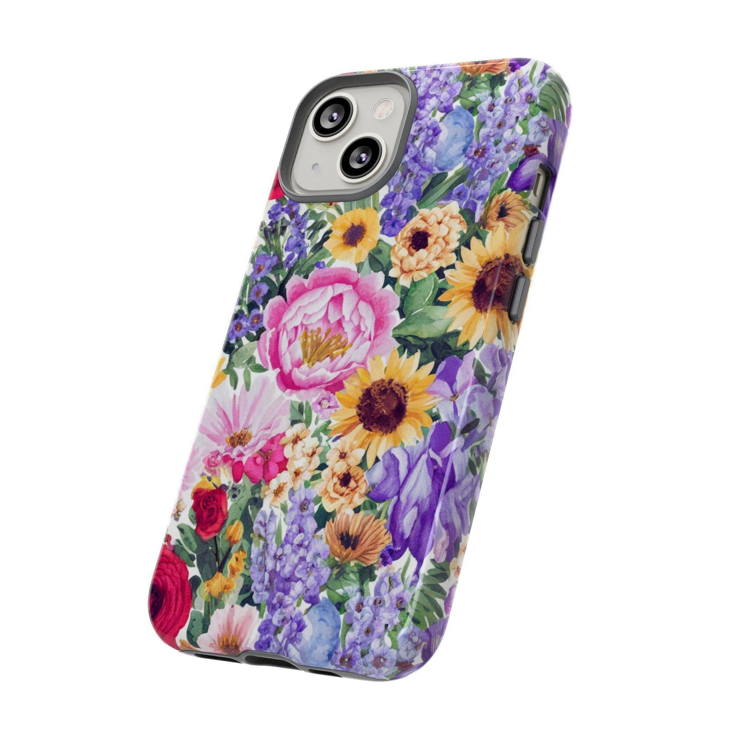 Tough Cellphone Case :" Eclectic Elegance Phone Case Collection" ( Floral patterns)