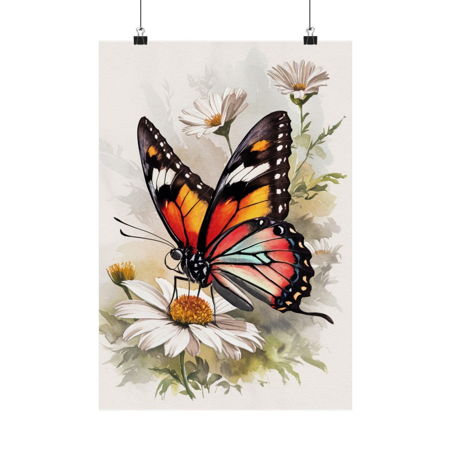 Monarch Butterfly Splendor Posters - Cosmic Creations by Karen