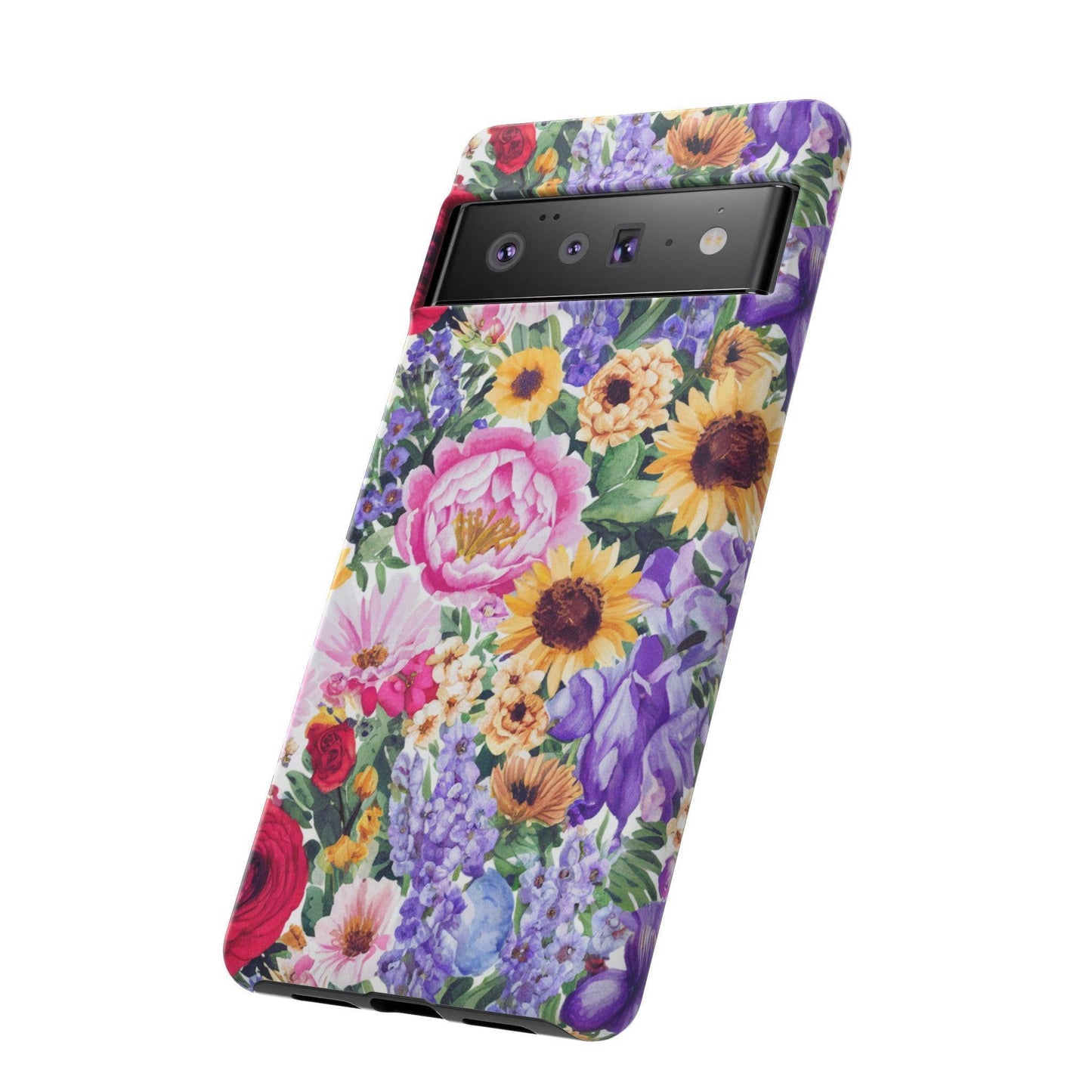 Tough Cellphone Case :" Eclectic Elegance Phone Case Collection" ( Floral patterns)